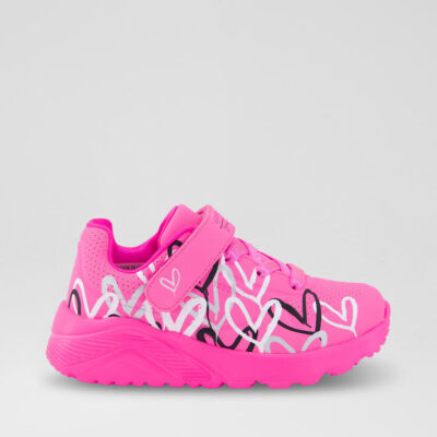 Uno Lite Toddler Hot Pink Multi Sneakers