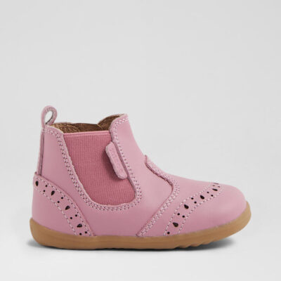 Su Billie Lilas Leather Ankle Boots
