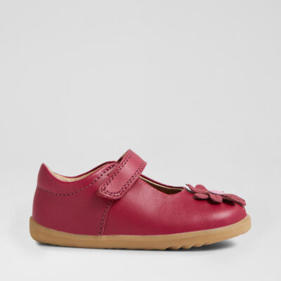 Su Pixie Beaujolias Leather Flat Shoes