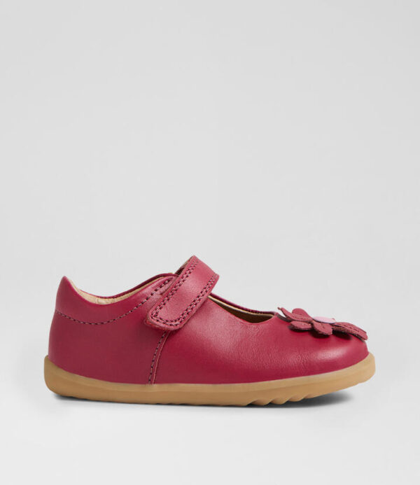 Su Pixie Beaujolias Leather Flat Shoes