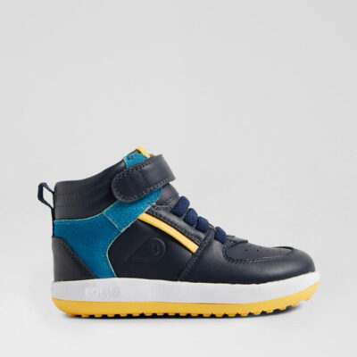 Iw Topspin Navy Leather Ankle Boots