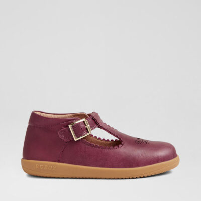 Kp Poppy Fig Leather Flat Shoes