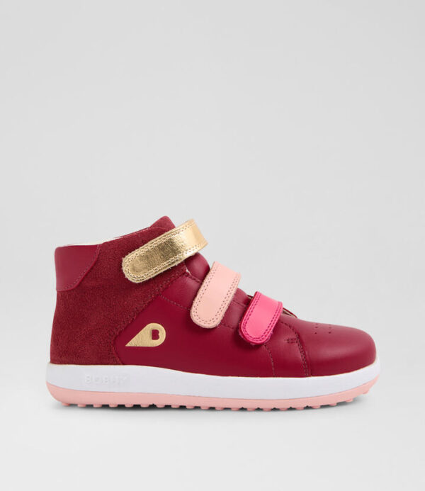 Kp Gamepoint Junior Cranberry Leather Ankle Boots