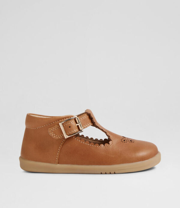 Iw Poppy Toddler Caramel Leather Flat Shoes
