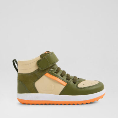 Kp Topspin Junior Sea Kelp Woodash Leather Ankle Boots