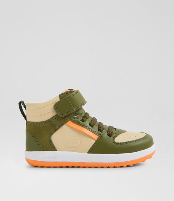 Kp Topspin Junior Sea Kelp Woodash Leather Ankle Boots