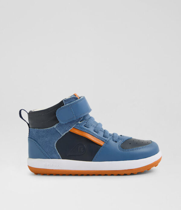 Kp Topspin Junior Elemental Blue Leather Ankle Boots
