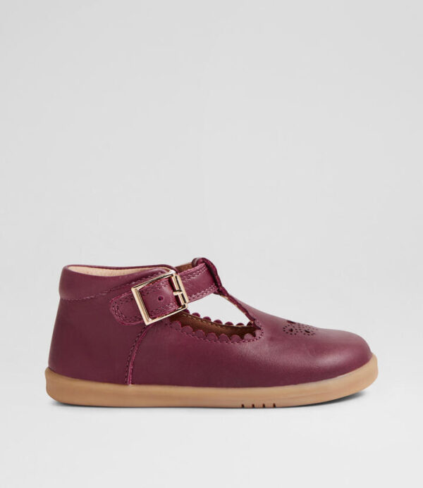 Iw Poppy Toddler Fig Leather Flat Shoes