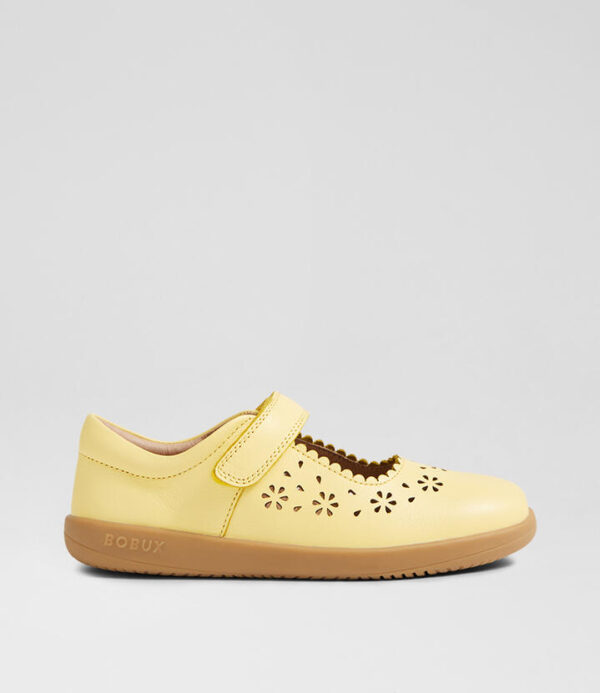 Kp Tilly Pale Banana Leather Flat Shoes