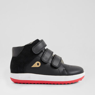Iw Gamepoint Black Leather Ankle Boots