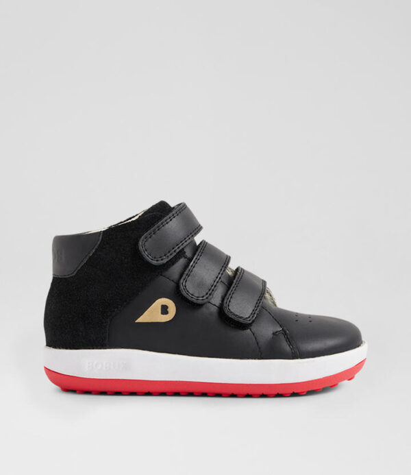 Iw Gamepoint Black Leather Ankle Boots