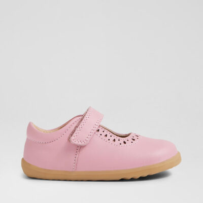 Su Lola Lilas Leather Flat Shoes