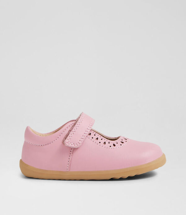 Su Lola Lilas Leather Flat Shoes