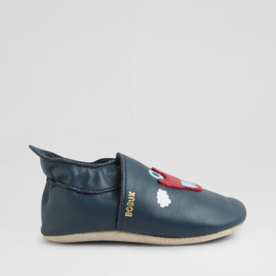 Iw Pixie Toddler Navy Leather Flat Shoes