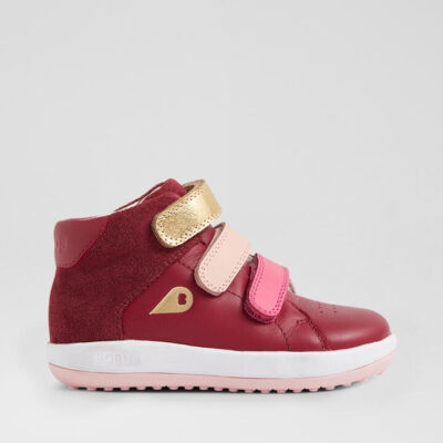 Iw Gamepoint Cranberry Leather Ankle Boots