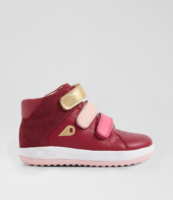 Iw Gamepoint Cranberry Leather Ankle Boots