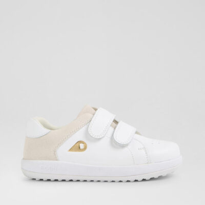 Kp Breakpoint Junior White Leather Sneakers