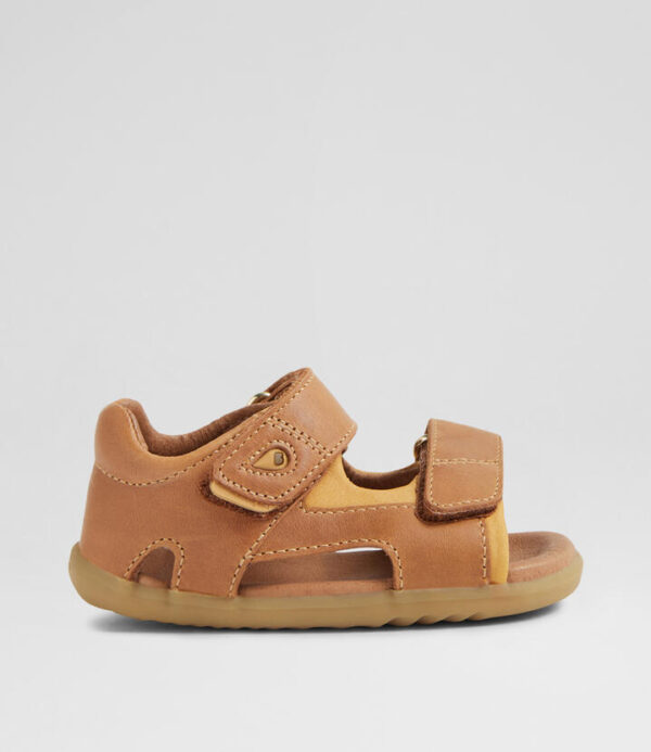 Su Strand Infant Caramel Leather Sandals