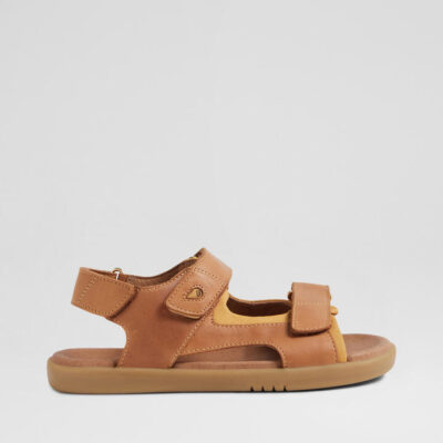 Kp Strand Junior Caramel Leather Sandals