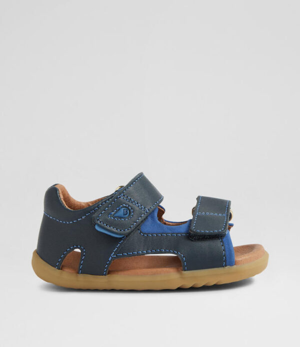 Su Strand Infant Navy Leather Sandals