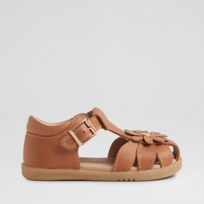 Iw Petal Toddler Caramel Leather Sandals