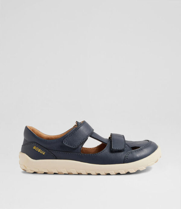 Kp Troop Navy Leather Sandals