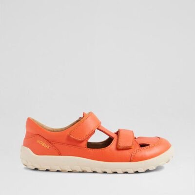 Kp Troop Tangerine Leather Sandals