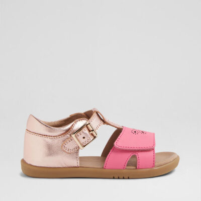 Iw Haven Toddler Rose Gold Pink Lemonade Leather Sandals
