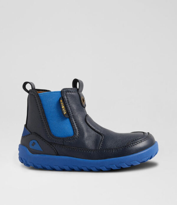 Iw Trail Navy Leather Ankle Boots
