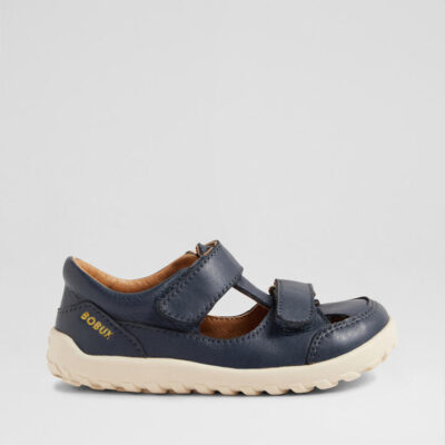 Iw Troop Navy Leather Sandals