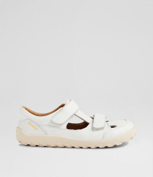 Kp Troop White Leather Sandals