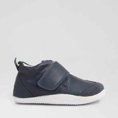 Xp Rover Navy Leather Ankle Boots