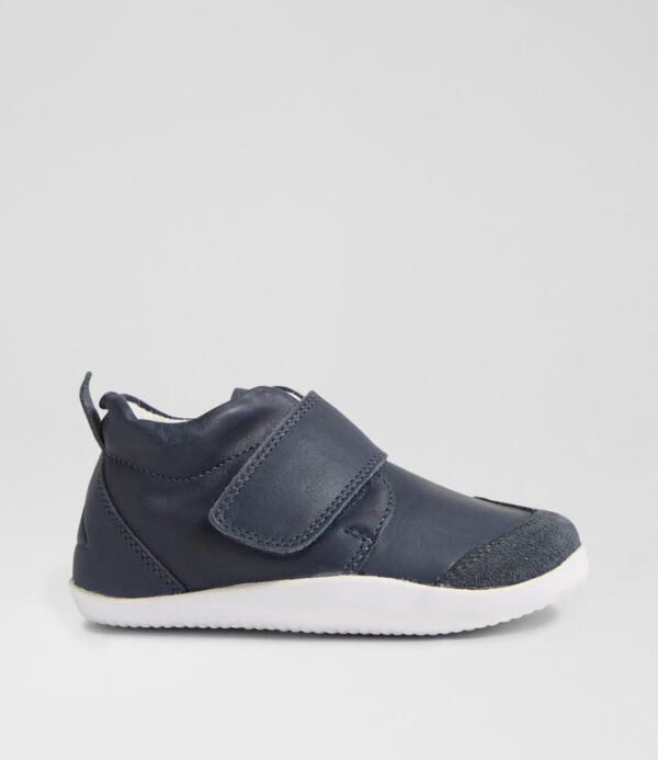 Xp Rover Navy Leather Ankle Boots