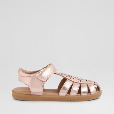 Kp Chelsea Junior Rose Gold Leather Sandals