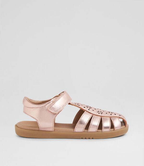 Kp Chelsea Junior Rose Gold Leather Sandals