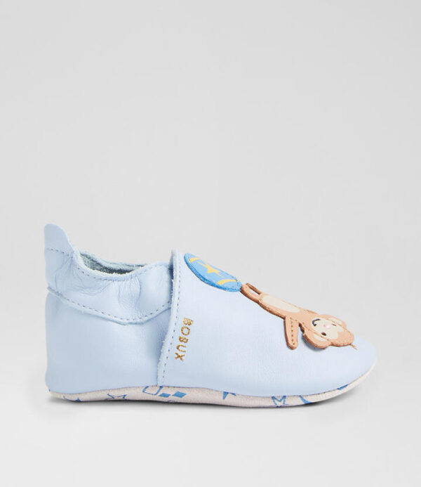Ss Bubbles Skyway Leather Flat Shoes