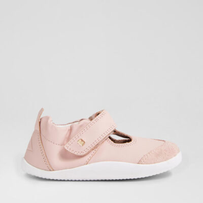Xp Scout Ballet Pink Leather Flat Shoes