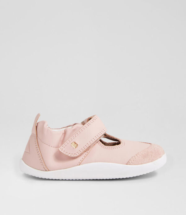 Xp Scout Ballet Pink Leather Flat Shoes