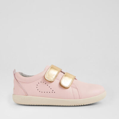 Kp Grass Court Ballet Pink Leather Flat Shoes
