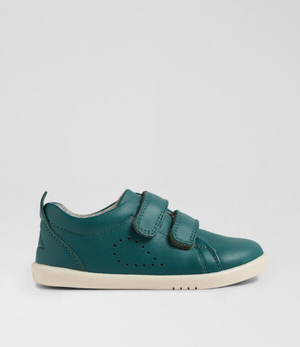 Iw Grass Court Rainforest Leather Flat Shoes