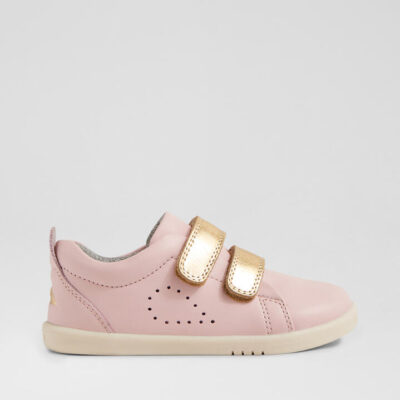 Iw Grass Court Ballet Pink Leather Flat Shoes