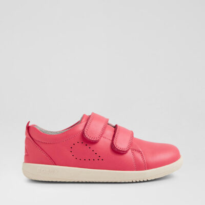 Kp Grass Court Radiant Raspberry Leather Flat Shoes