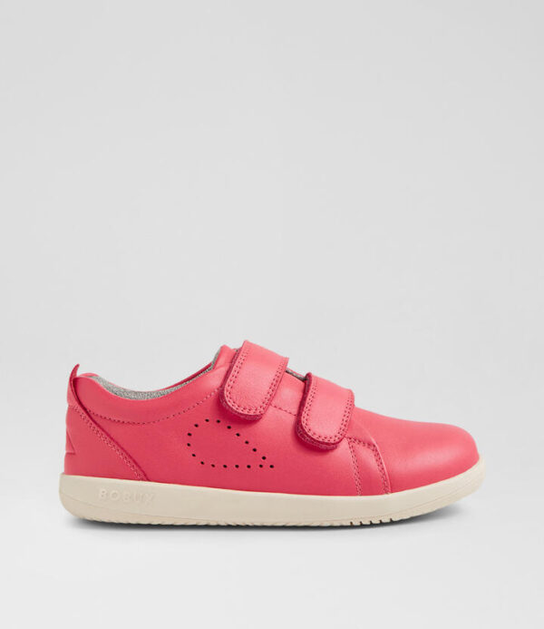 Kp Grass Court Radiant Raspberry Leather Flat Shoes