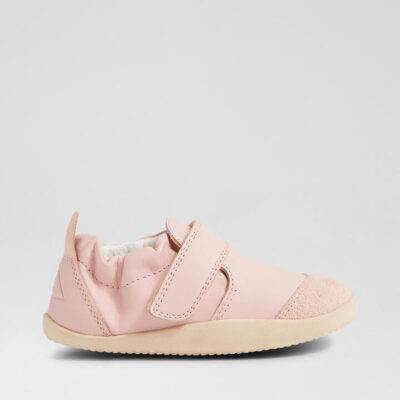 Xp Marvel Ballet Pink Leather Flat Shoes
