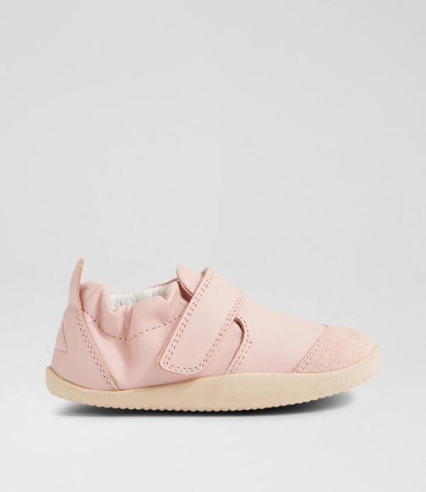 Xp Marvel Ballet Pink Leather Flat Shoes