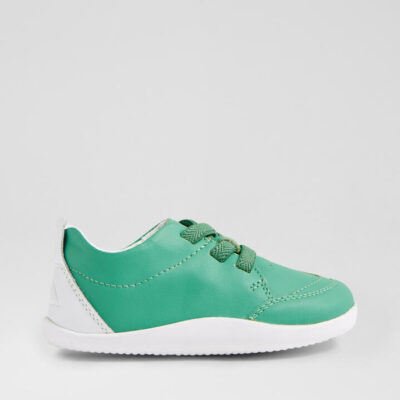Xp Sport Winter Green White Leather Flat Shoes