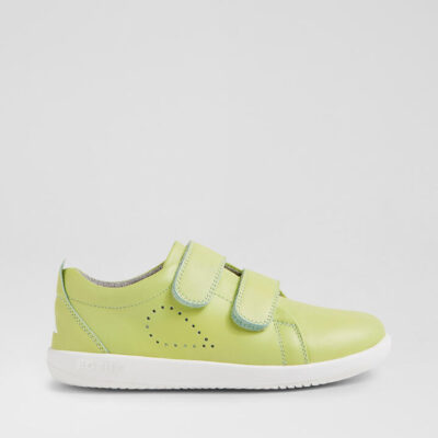 Kp Grass Court Shadow Lime Leather Flat Shoes