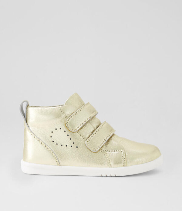 Iw Grass Court High Toddler Pale Gold Leather Ankle Boots