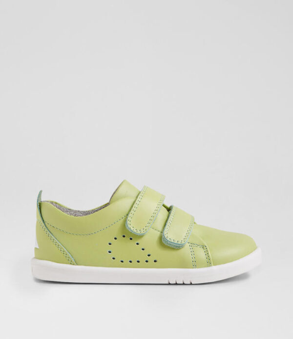 Iw Grass Court Shadow Lime Leather Flat Shoes