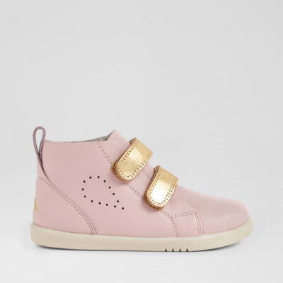 Iw Grass Court High Toddler Ballet Pink Leather Ankle Boots